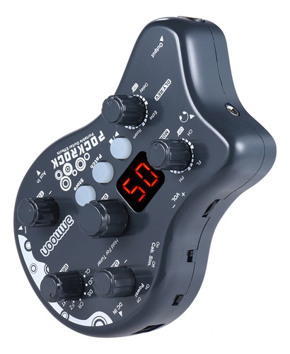 Procesador Multiefectos Para Guitarra Portátil Ammoon Pockro