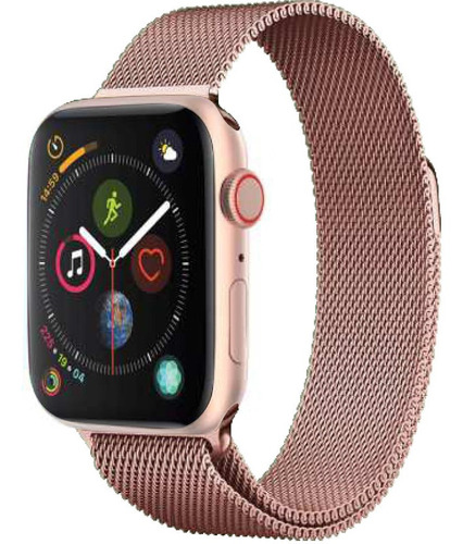Imagen 1 de 5 de Smartwatch X-time W27 Malla Metal iPhone Android Siri
