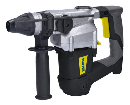 Rotomartillo electroneumático Surtek RM740 negro y amarillo frecuencia de 60Hz con 1000W de potencia 127V