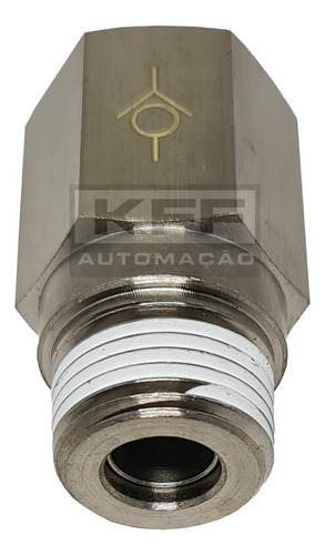 Válvula De Retenção Pneumática M/f 3/8 Npt P/ Suspensão A Ar