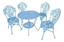 Comprar Jogo 4 Cadeiras 1 Mesa Conjunto Para Jardim Varanda Hera