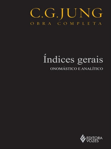 Índices Gerais Vol. 20: Onomástico E Analítico, De Jung, Carl Gustav. Editora Vozes, Capa Mole Em Português