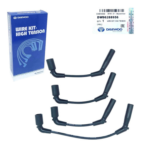 Imagen 3 de 9 de Cables Bujias Chevrolet Spark 2005 2006 2007 2008 Original