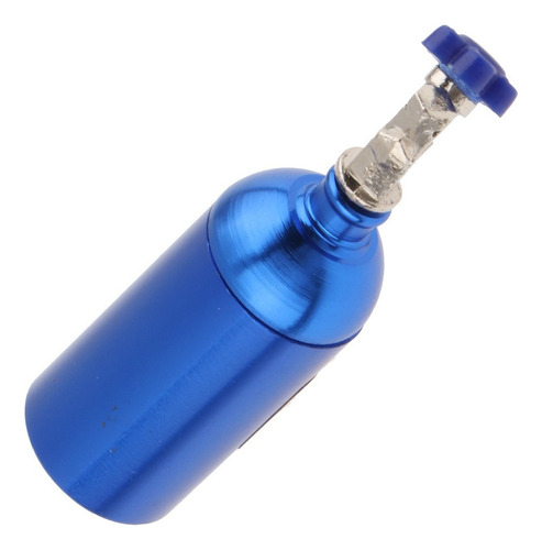 Tanque De Cilindro De Nitrógeno Azul