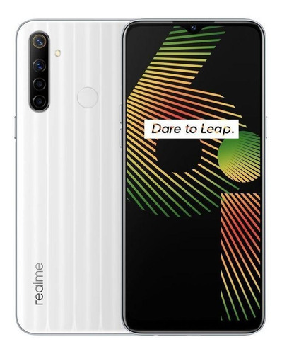 Imagen 3 de 4 de Realme 6i Dual SIM 64 GB blanco crema 3 GB RAM