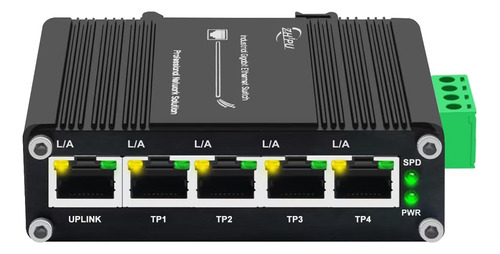 Switch Ethernet Industrial Mini Ndarepoo De 5 Puertos