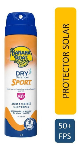 Protector Solar Spray Fps50 | Dry Balance Sport Banana Boat