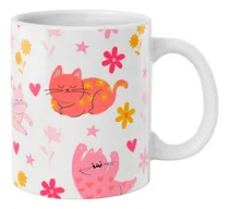 Comprar Taza Para Mujer Gatitos Rosas Personalizada Con Nombre 325ml