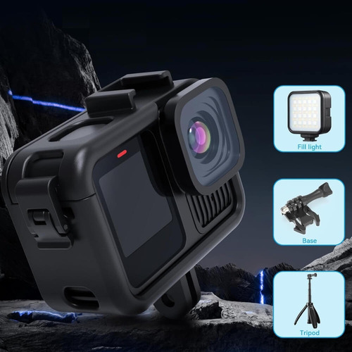 Suporte Frame Para Gopro Hero 13/12/11/10/9 Black Telesin