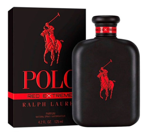 Perfume Ralph Lauren Polo Red Extreme Edp 125 ml, etiqueta Adipec