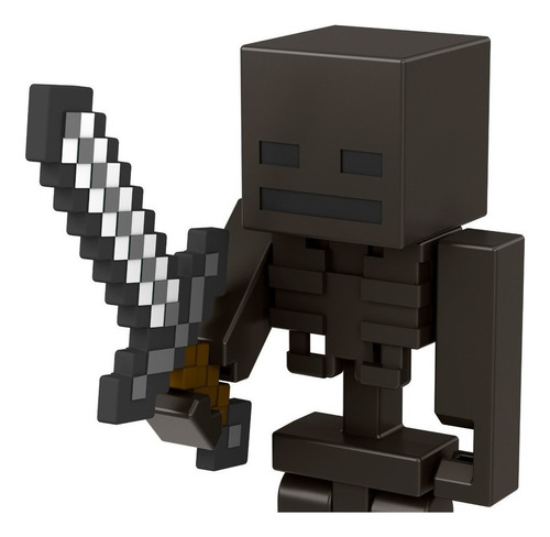 Figura Coleccionable Minecraft Vanilla Wither Skeleton