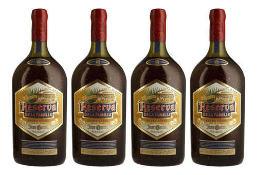 Pack De 4 Tequila Reserva La Familia Extra Añejo 1.75 L