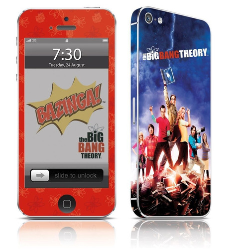 Adesivo Para Celular The Big Bang Theory - Para iPhone 5