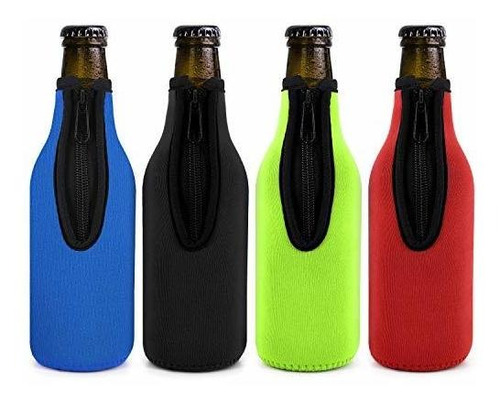 Funda Aislante Botella De  Chaquetas De Botella Cremall...