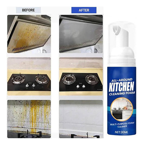 Juego De Limpiador De Espuma De Cocina Completo *4 Unids