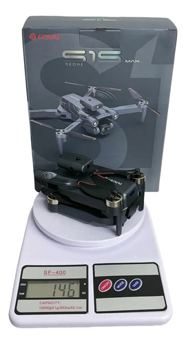 Drone Ls-s1s Max Câmera 4k Motores Sem Escova Com 2 Baterias + Dual Câmera 6k Preto 2.4ghz