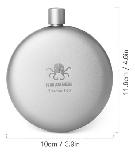 Frasco De Vino, 170 Ml, A Prueba De Fugas, Alcohol Y Whisky