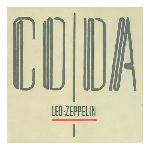 Led Zeppelin Coda Vinilo Gatefold 180 Gramos Nuevo Importado