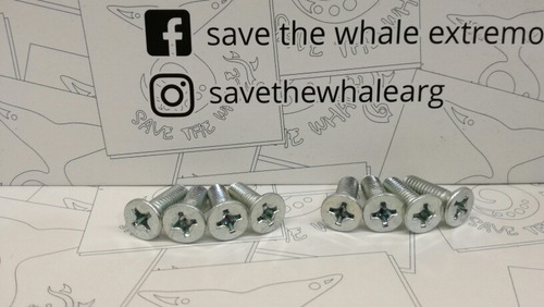 Imagen 4 de 9 de Set De Tornillos Y Arandelas Para Fijaciones De Snowboard