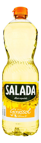 Óleo de girassol Salada garrafa sem glúten 900 ml