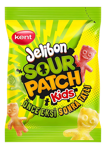 Balas Sour Patch Kids 80g Balas Acidas Com Sabores De Fruta