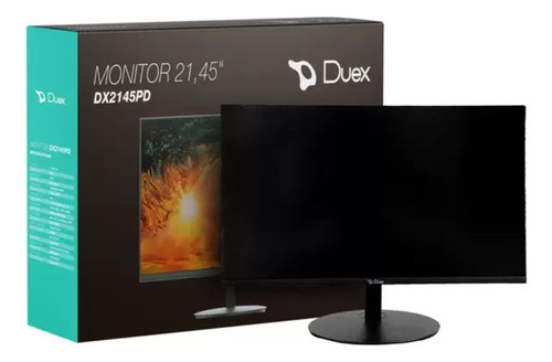 Monitor 21,5' Full Hd Duex Dx2145pd 75hz Led Hdmi+vga Cor Preto Voltagem 110v/220v