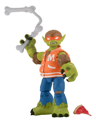 Tortugas Ninja Mutantes + Mounstros Hombre Lobo Mikey