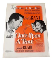 Comprar Dante42 Publicidad Antigua Retro Cine Once Upon A Time 1944