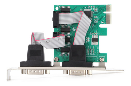 Tarjeta De Serie Pci Express A Com Pcie De 2 Puertos Plug An