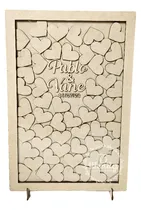 Comprar Souvenir Cuadro De Firmas 60x40 Libro De Firmas Boda 15 Años