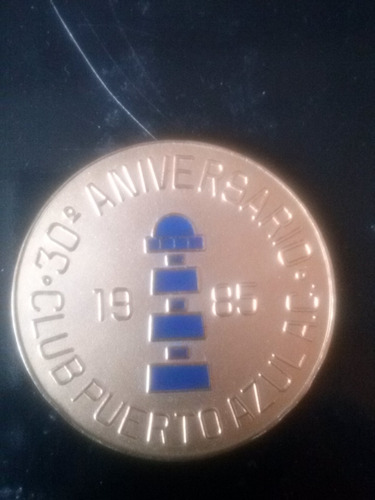 Medalla Aniversario Club Puerto Azul