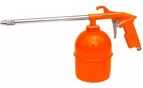 Kit Compresor Sopletear Inflar Lavar Pintar 5 Pzas Lusqtoff
