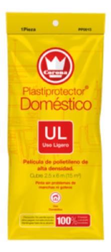 Plastiprotector Uso Ligero 15 M2 Domestico Corona