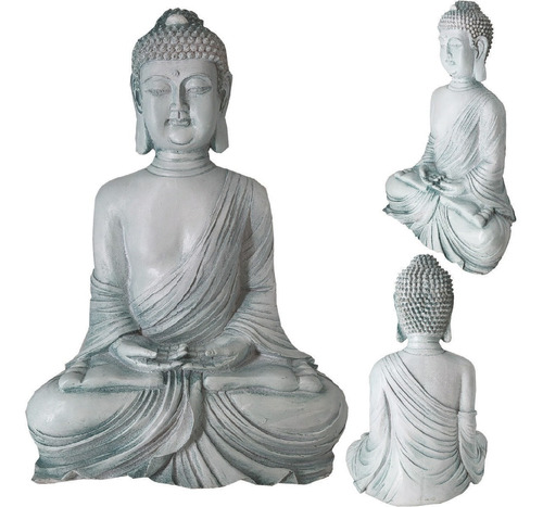 Buda Hindu Meditando Escultura Xg2 05510