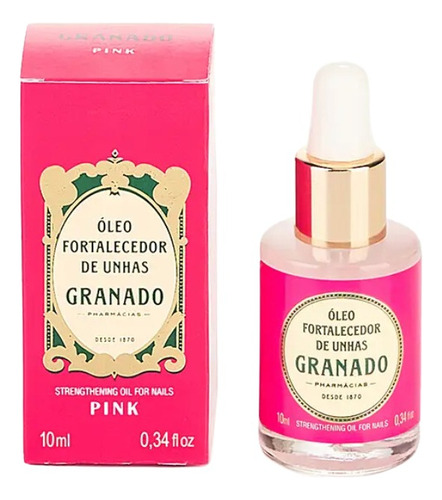 Granado Pink - Óleo Fortificante Para Unhas 10ml