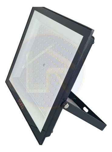 Refletor Led Ultra 200w Luz Branca 6500k Área Externa Foco Carcaça Preto 100-240v