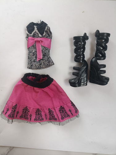 Monster High Draculaura Conjunto Picture Day (Usado)