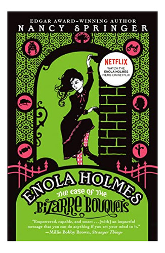 Book : Enola Holmes The Case Of The Bizarre Bouquets (an...