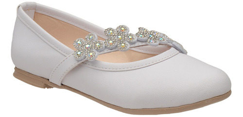 Flats Super Shoes 529-(1127) Blanco Niña