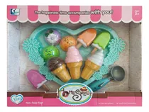 Comprar Set De Comida De Juguete Helados Juego De Postres Niñas