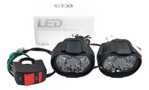 Comprar Luces Leds Mini Para Motos, Con Interruptor, Pack X 2 Blanco