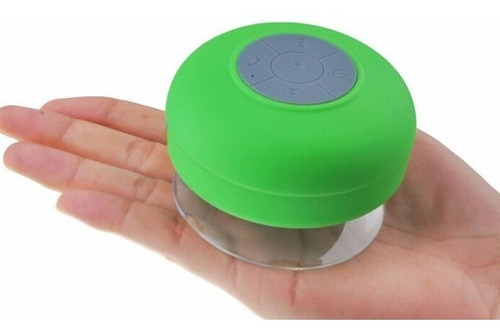 Caixa De Som Bluetooth Prova D'água Músicas /e Ligação Verde