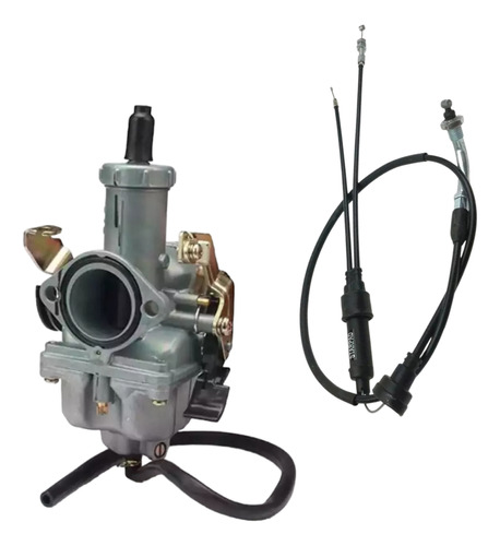 Carburador Pz30 Con Bomba + Cable Acelerador (200-250cc)