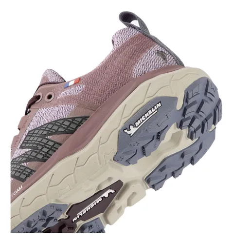 Zapatilla Trail Running Mujer Morado Gris Michelin Aw01