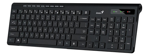 Teclado Inalámbrico Genius Slimstar 7230 Elegante Multimedia