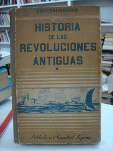 Historia De Las Revoluciones Antiguas Tomo 1 Chateaubriand