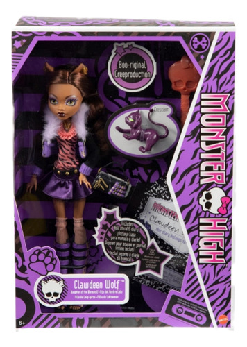 Monster High Muñeca Clawdeen Wolf Creeproduction 2024