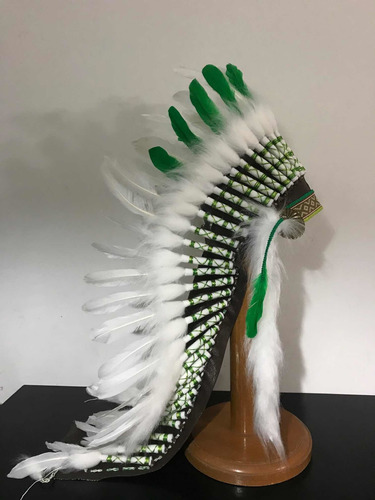 Vincha De Indio Cacique Americano Penacho Coachella