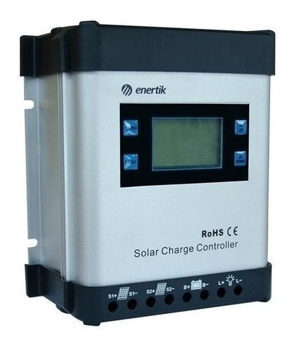 Regulador De Carga Para Panel Solar 24v 40a Mppt Enertik