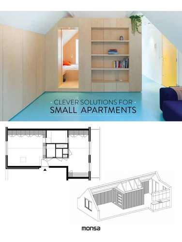 Libro Clever Solutions For Small Apartments - Monsa